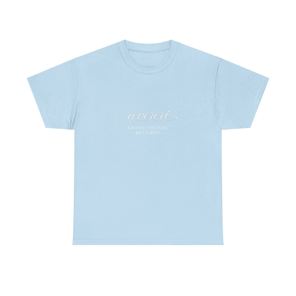 White Font "Leave Others Revered" 100% Cotton Tee
