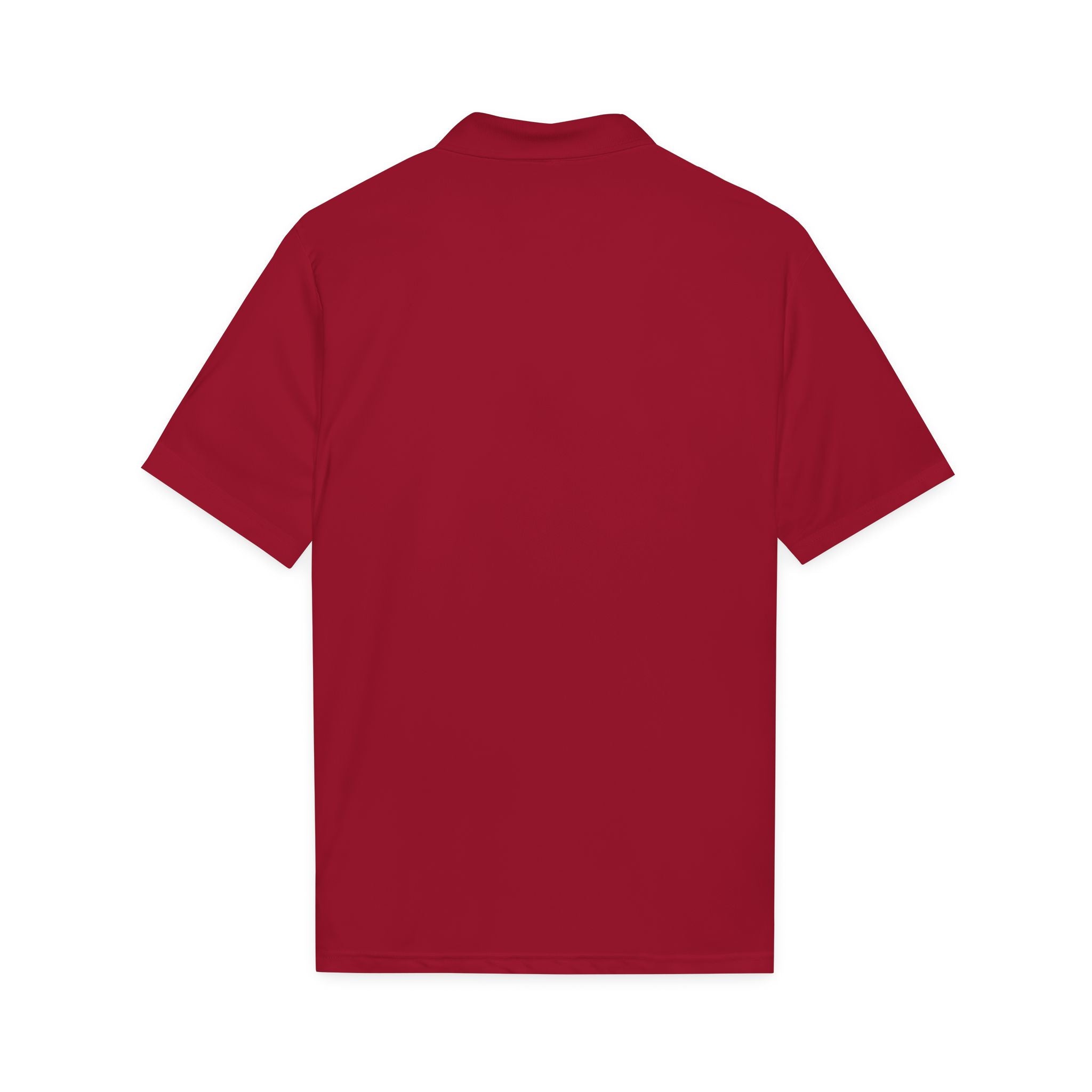 Black Font Embroidered Revereri Lightweight Sport Polo