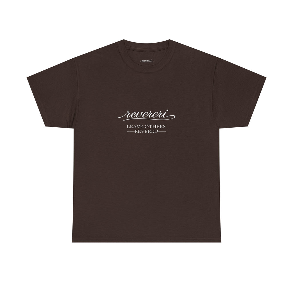 White Font "Leave Others Revered" 100% Cotton Tee