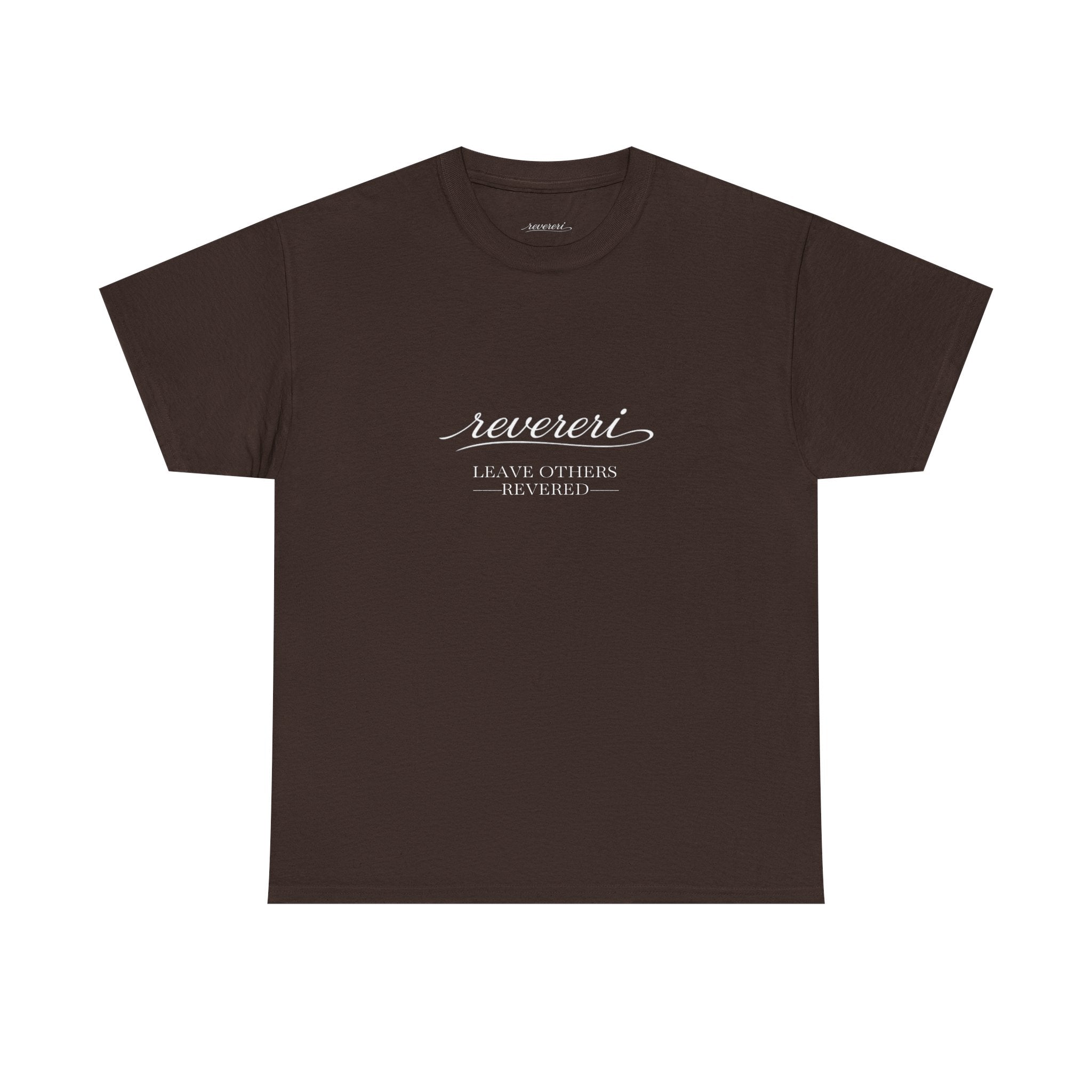 White Font "Leave Others Revered" 100% Cotton Tee