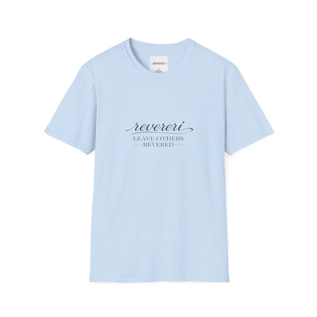 Black Font "Leave Others Revered" 100% Cotton Tee