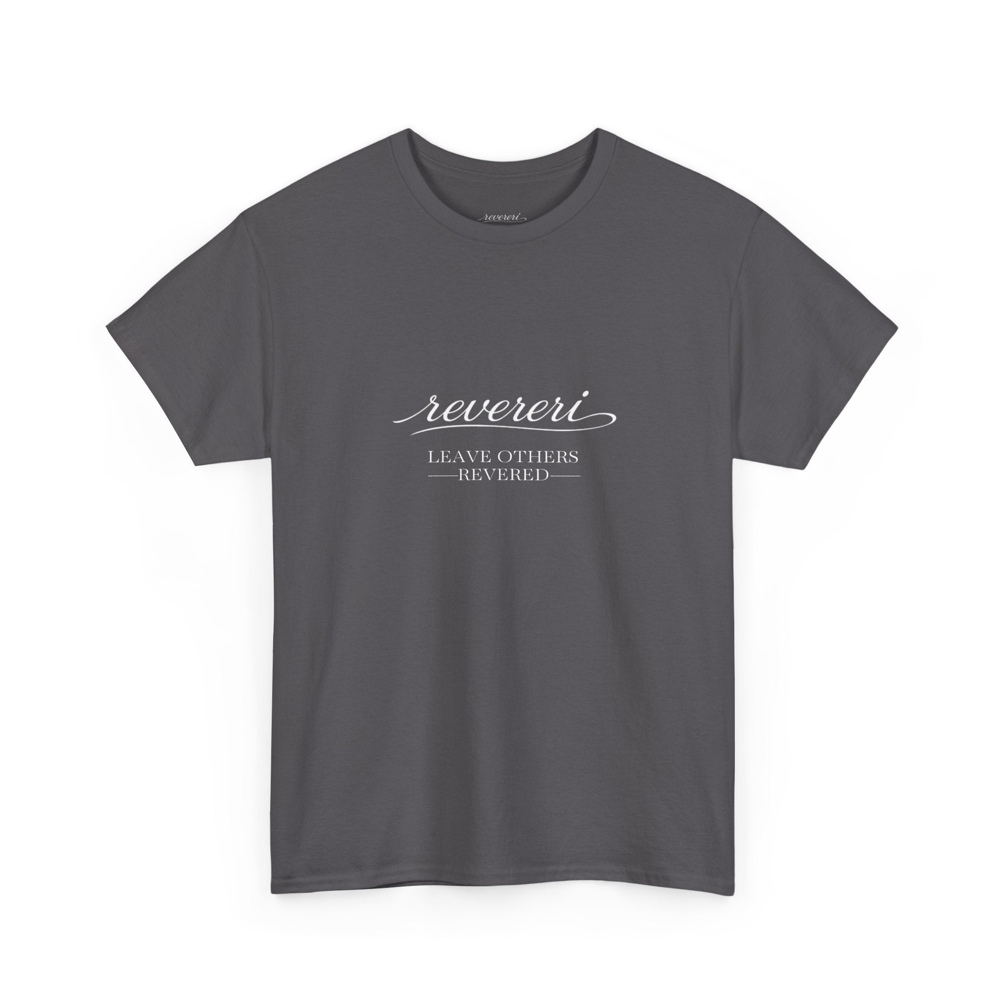 White Font "Leave Others Revered" 100% Cotton Tee