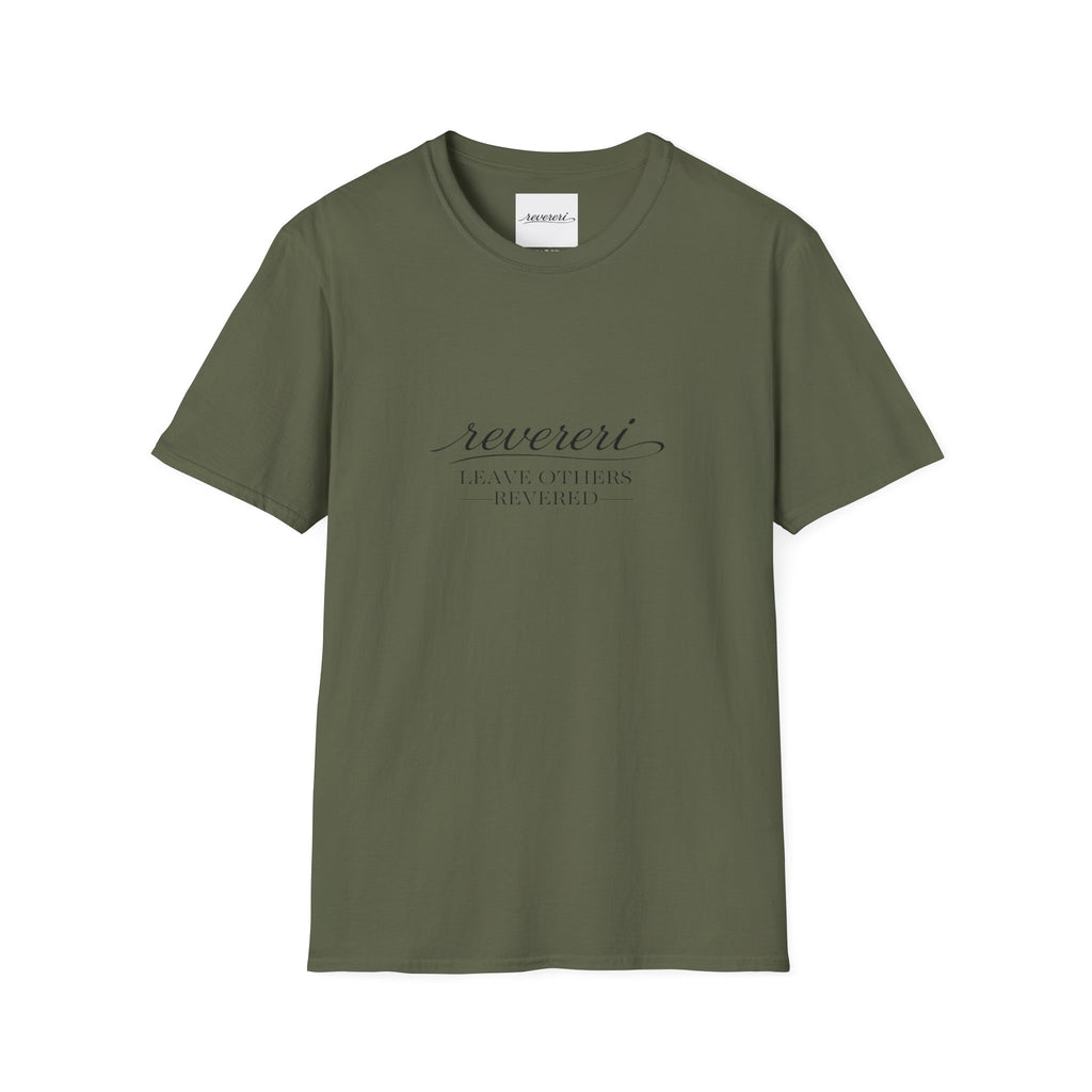 Black Font "Leave Others Revered" 100% Cotton Tee