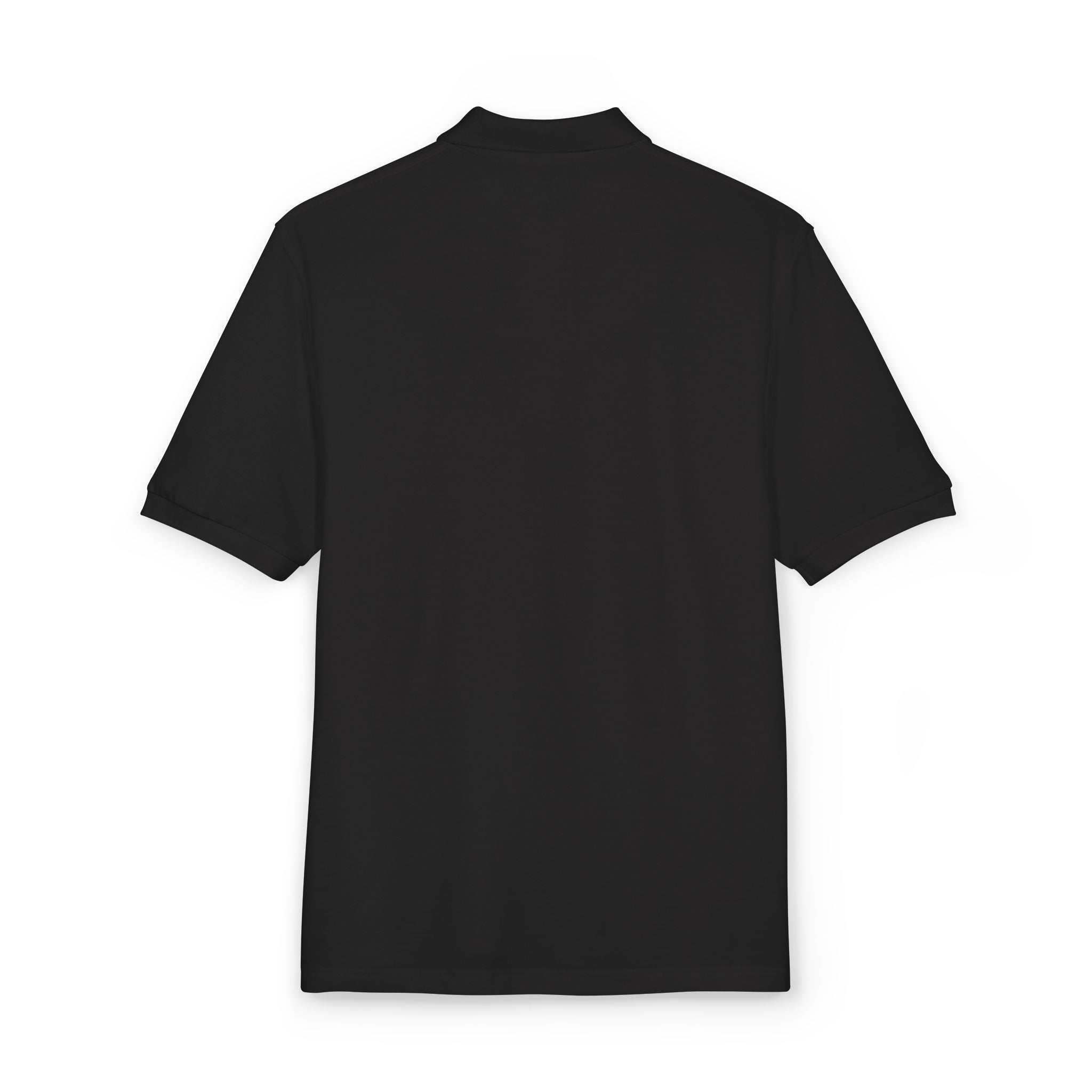 White Font Embroidered Revereri Lightweight Sport Polo