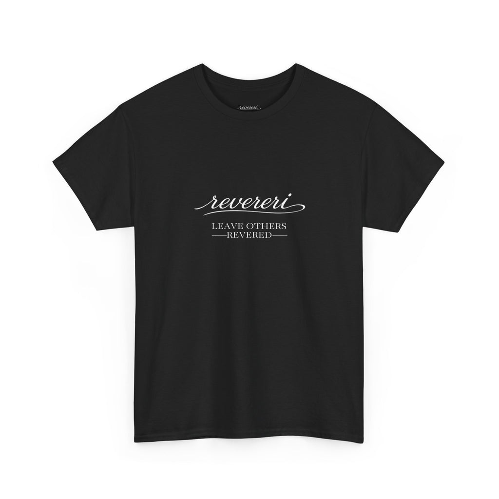 White Font "Leave Others Revered" 100% Cotton Tee