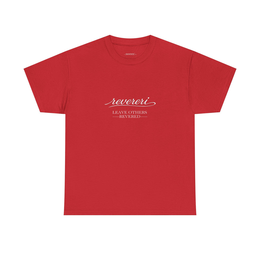 White Font "Leave Others Revered" 100% Cotton Tee