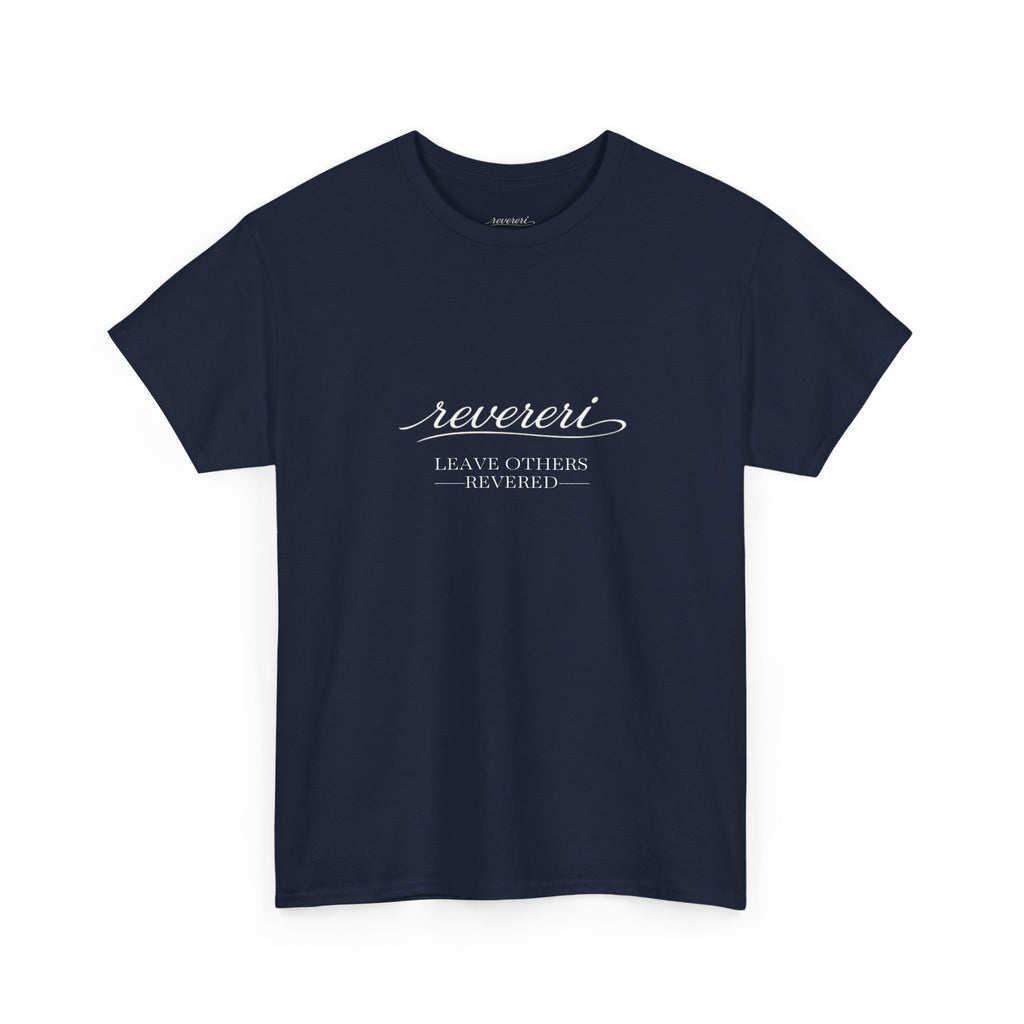 White Font "Leave Others Revered" 100% Cotton Tee
