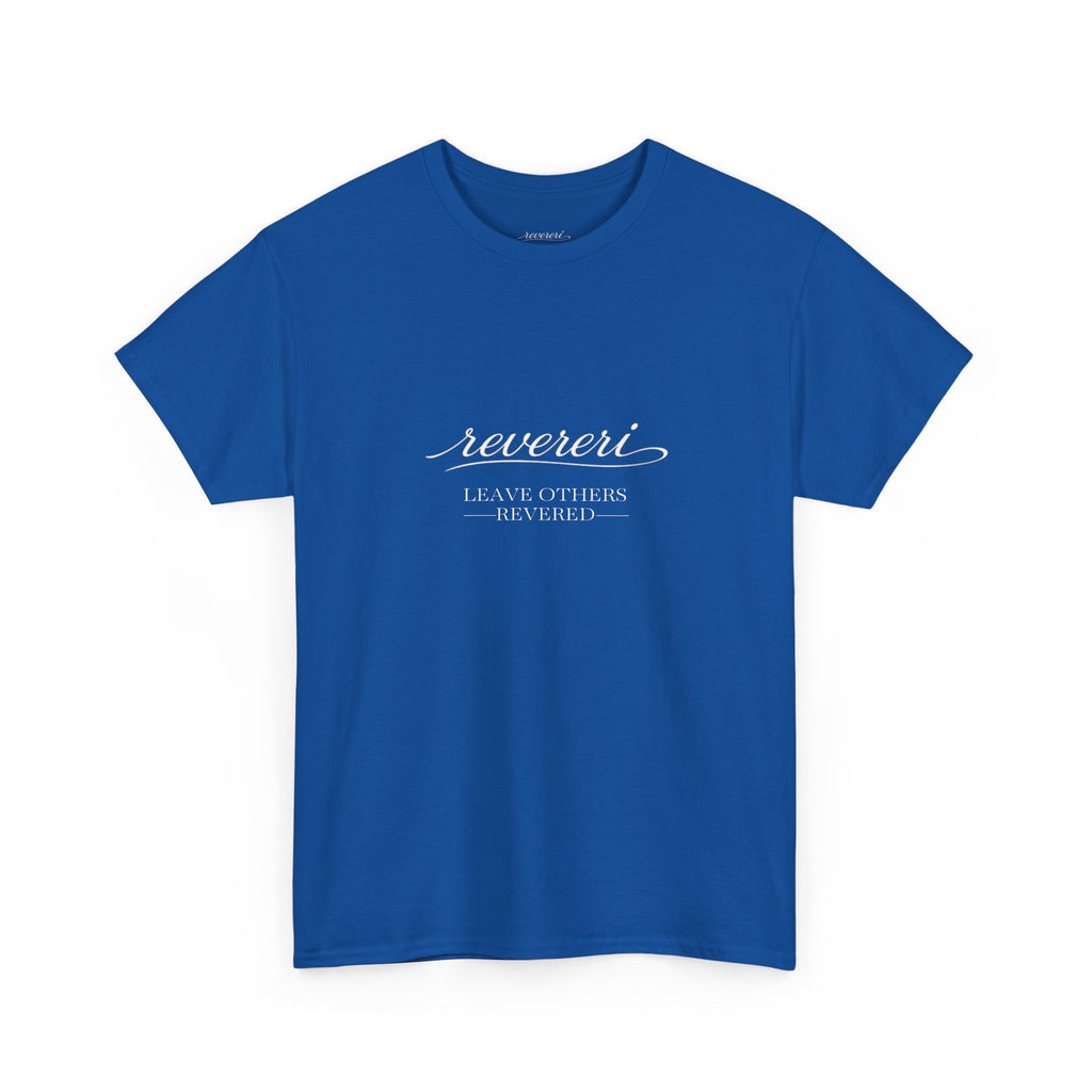 White Font "Leave Others Revered" 100% Cotton Tee
