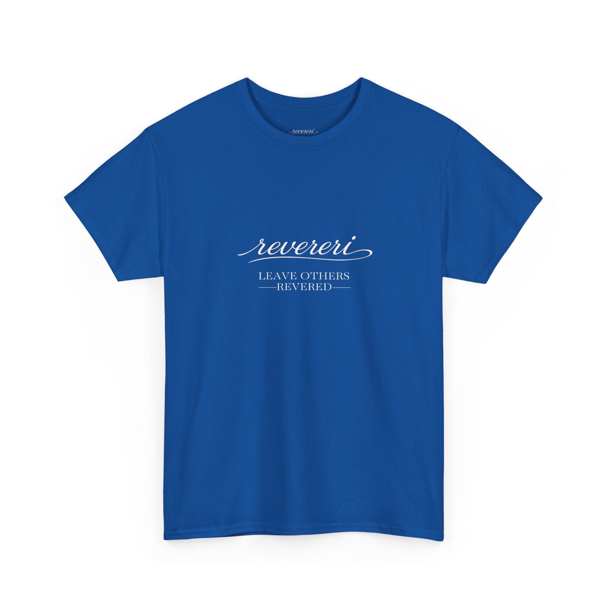 White Font "Leave Others Revered" 100% Cotton Tee