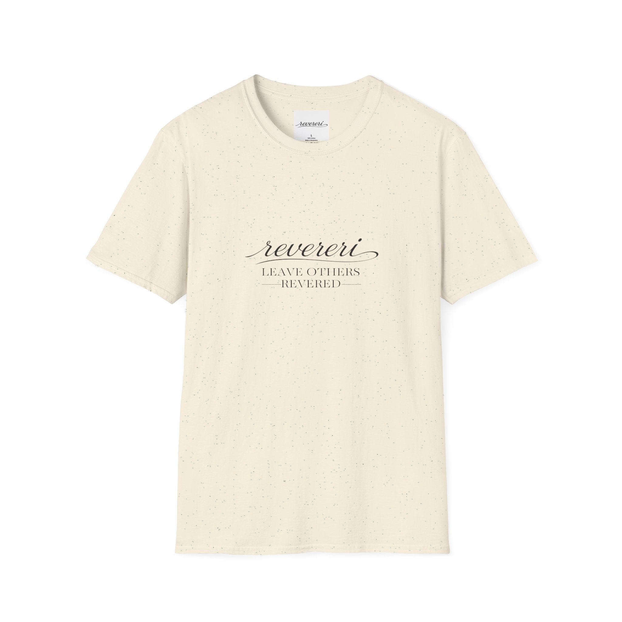 Black Font "Leave Others Revered" 100% Cotton Tee