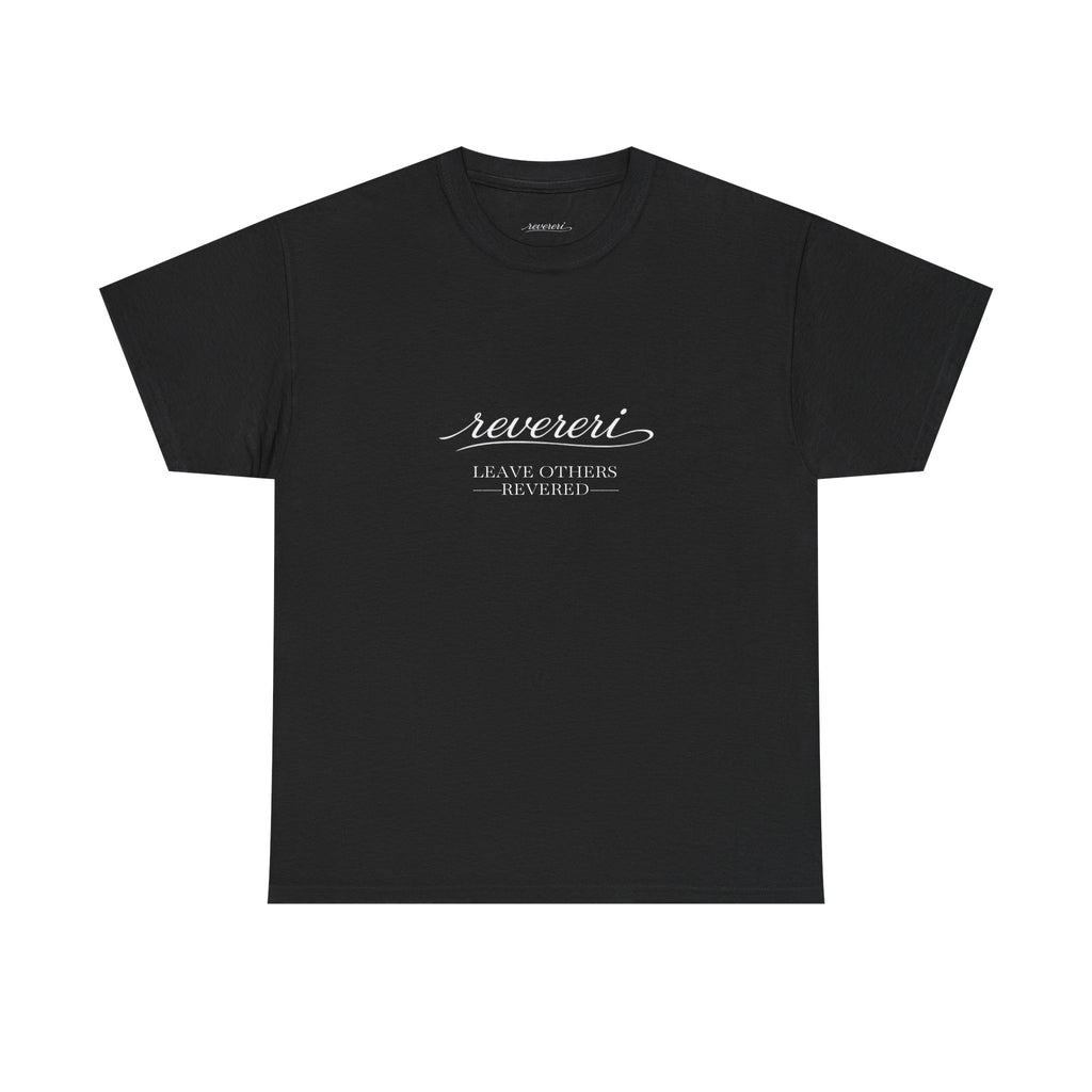 White Font "Leave Others Revered" 100% Cotton Tee