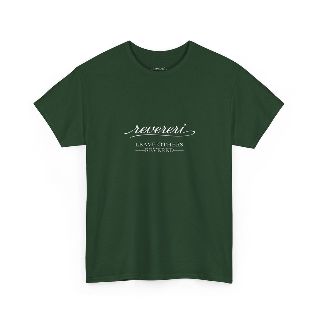 White Font "Leave Others Revered" 100% Cotton Tee