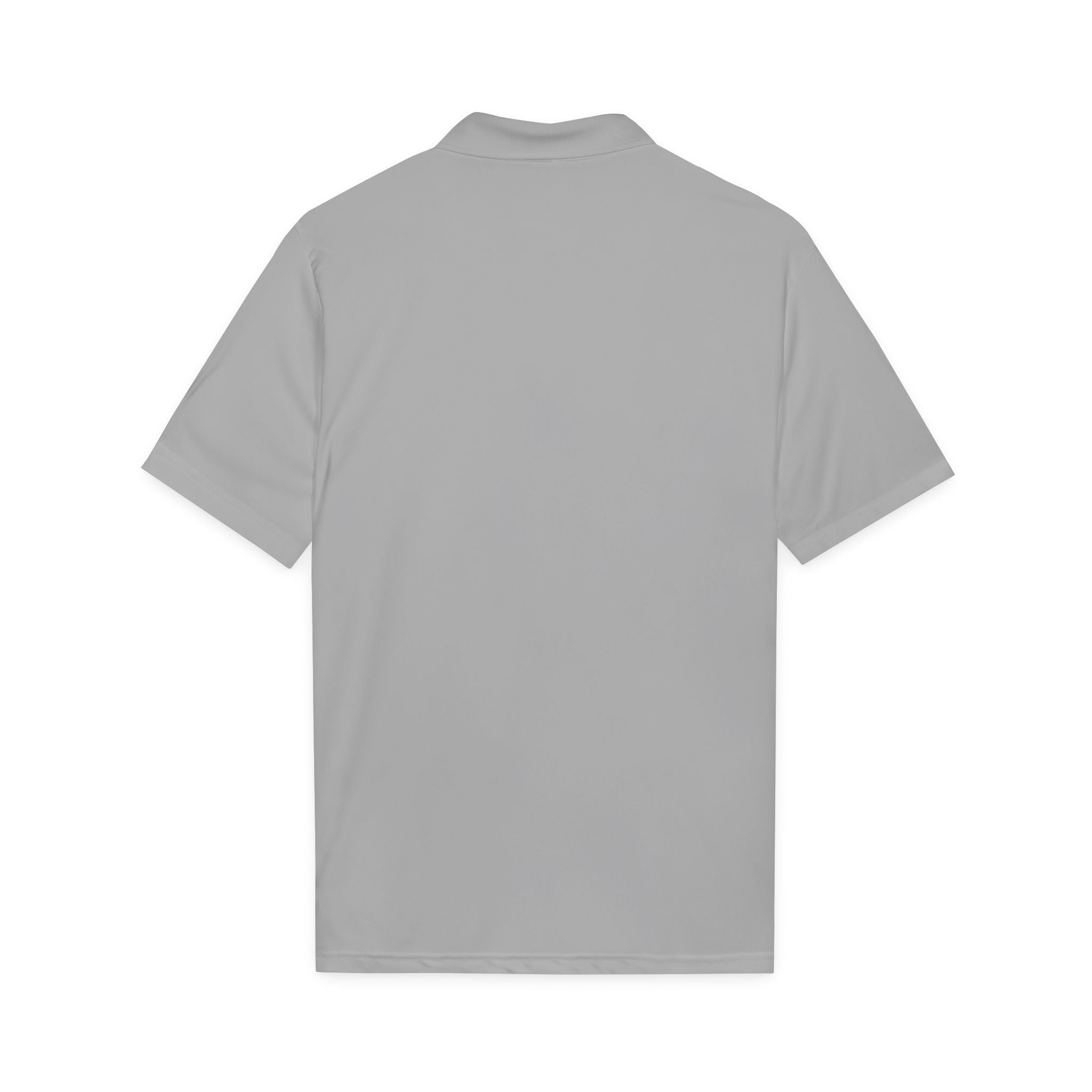 Black Font Embroidered Revereri Lightweight Sport Polo