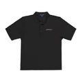 White Font Embroidered Revereri Lightweight Sport Polo