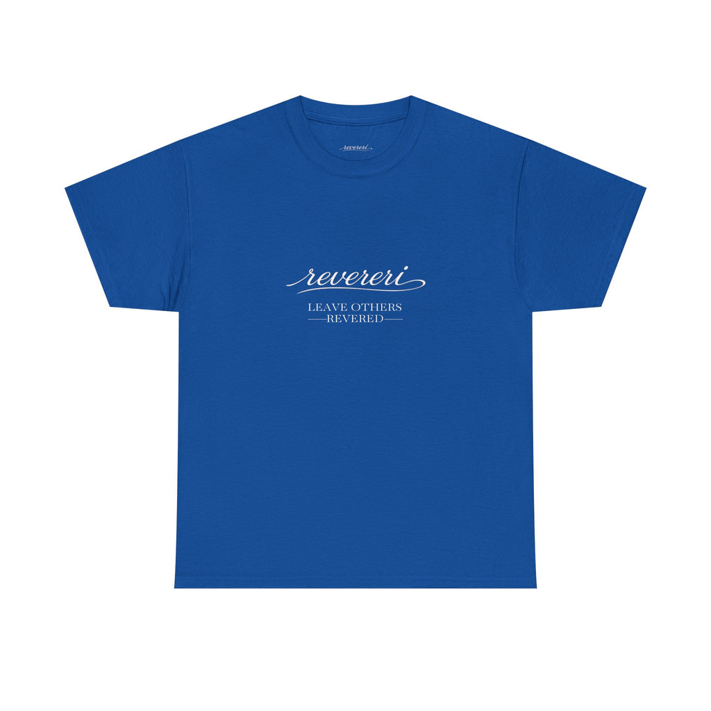 White Font "Leave Others Revered" 100% Cotton Tee