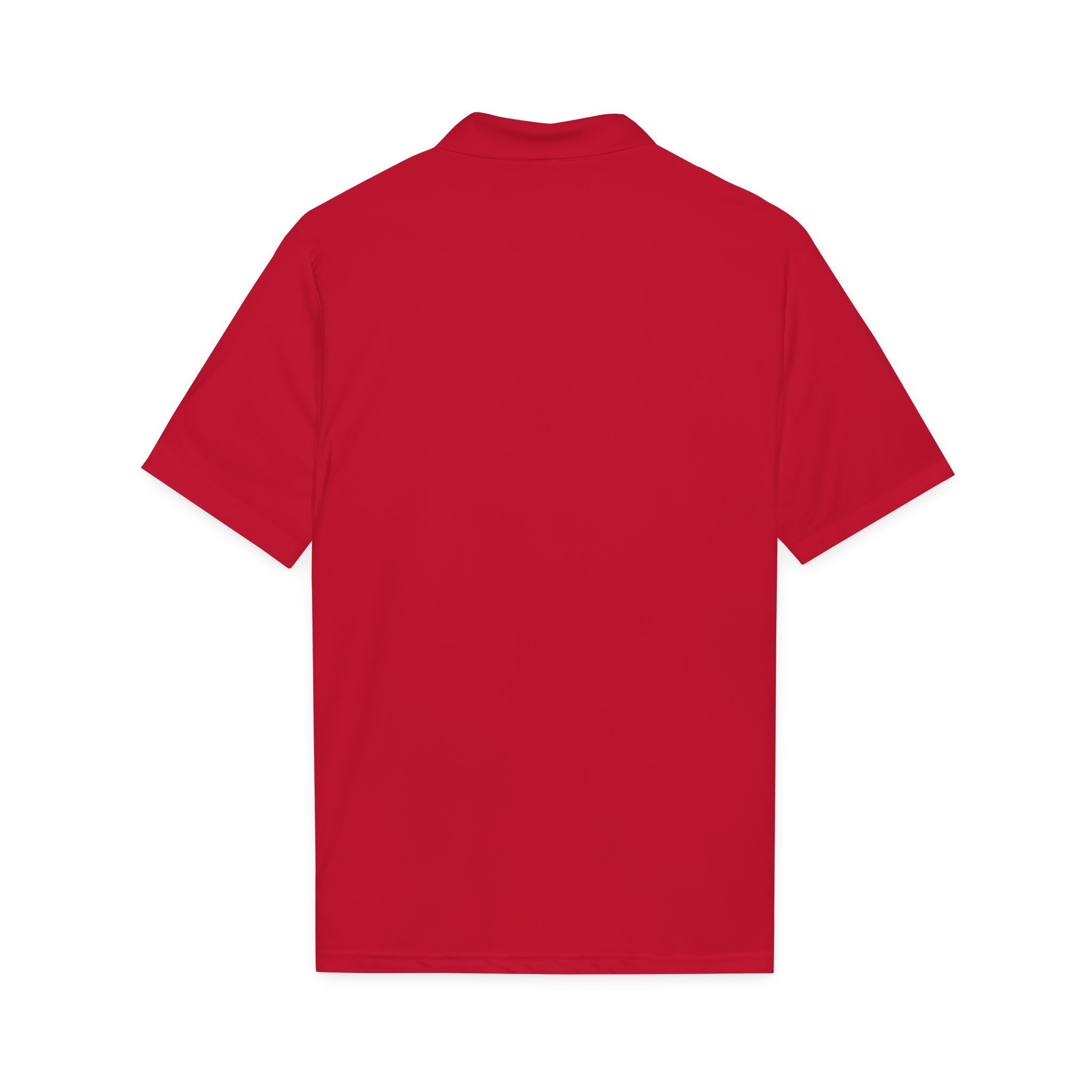 Black Font Embroidered Revereri Lightweight Sport Polo