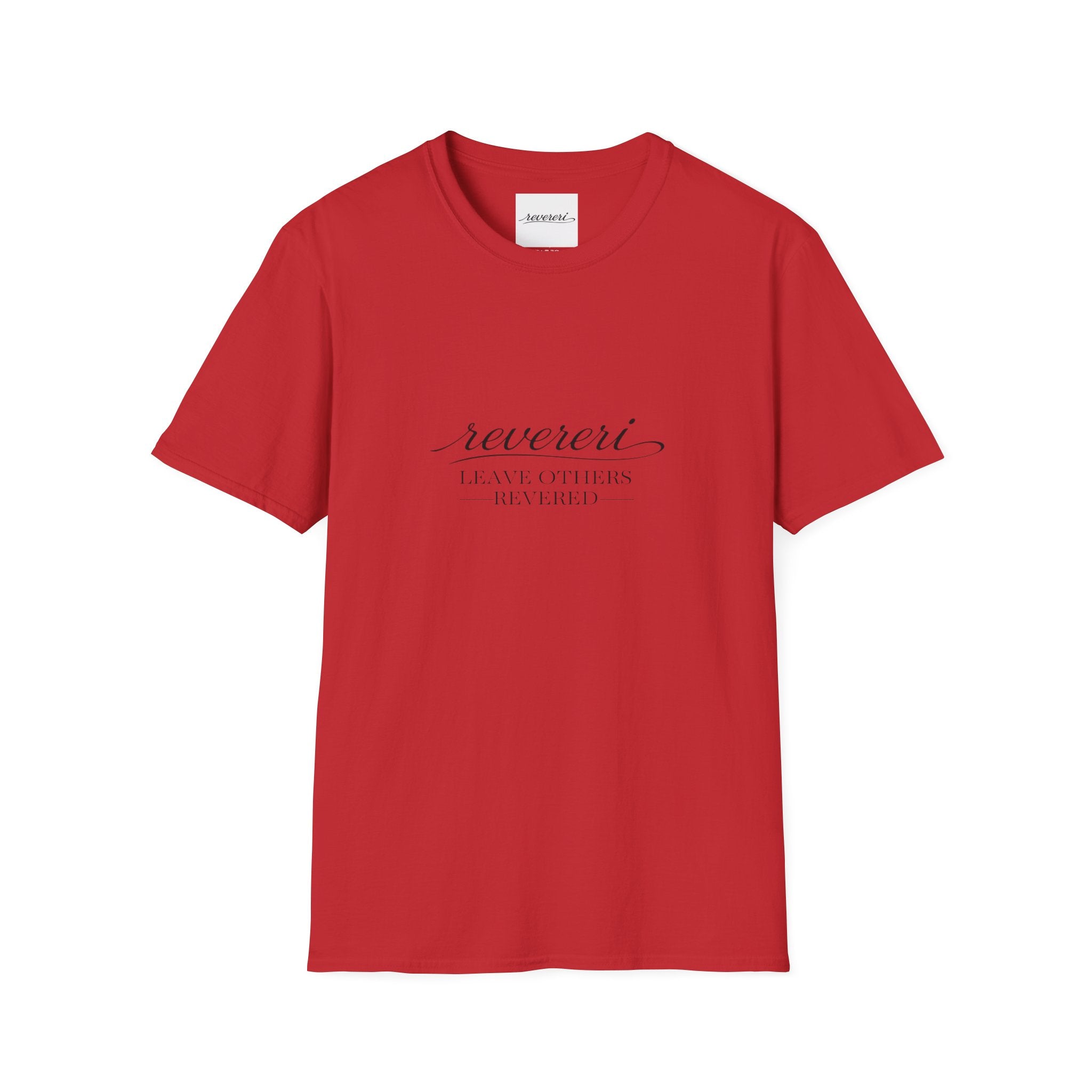 Black Font "Leave Others Revered" 100% Cotton Tee