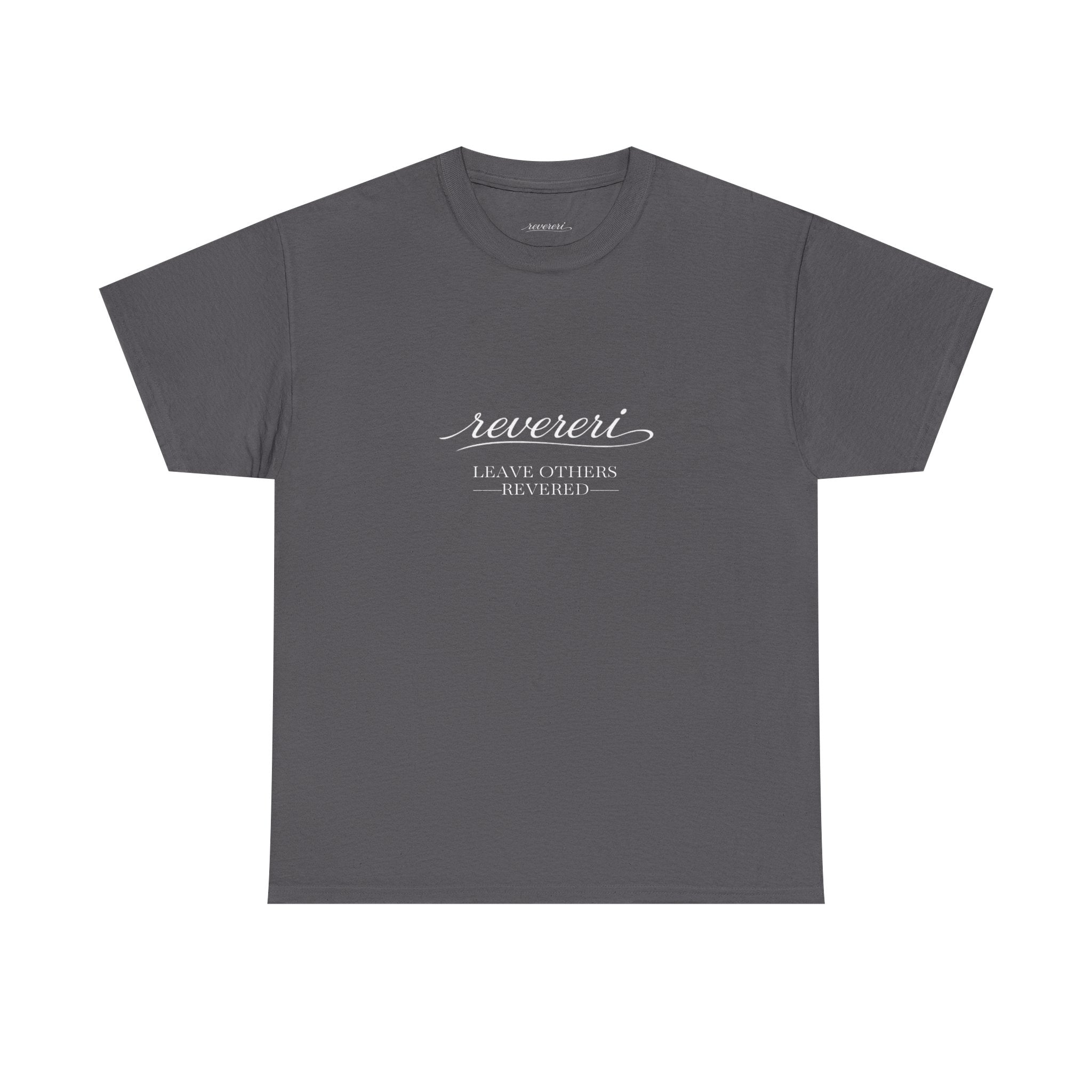 White Font "Leave Others Revered" 100% Cotton Tee